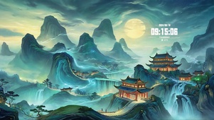 青绿山水