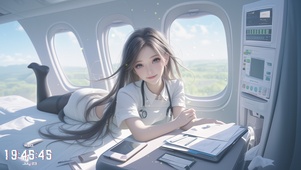 美丽护士，孤独且无人能靠近