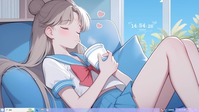 动漫主题 又是奶茶一杯