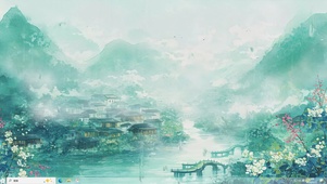 烟雨江南-桌面主题