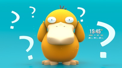 疑惑呆萌可达鸭