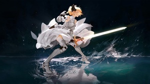 战斗少女-saber!