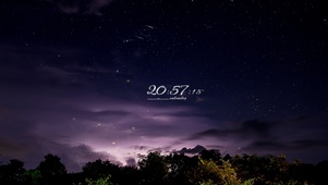 4K 夜空的寂静
