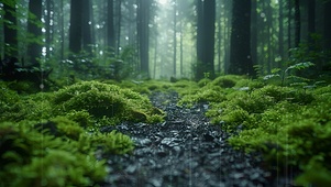 林中细雨