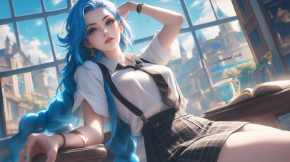 学生会会长 金克丝