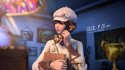 4k唯美侦探美少女