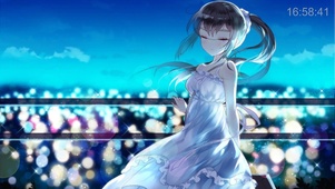 2k白衣少女-编辑器眨眼