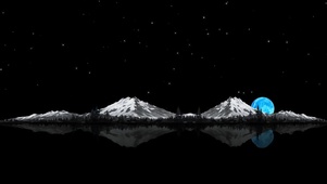 炫酷蓝月～幽静