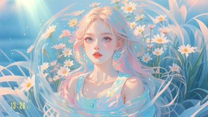 4K 清丽柔美女生