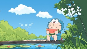 清凉夏日 哆啦A梦