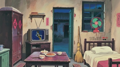 回到90年代小时候的家