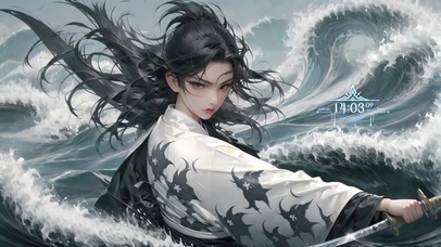 海浪淘沙