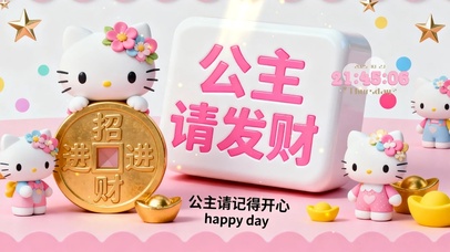公主请发财HelloKitty