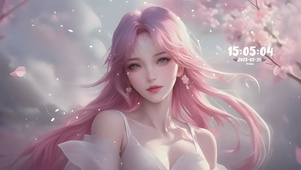 粉色系少女