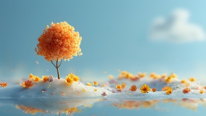 小清新艺术创意生命之树03