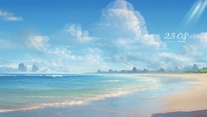 唯美海边风景