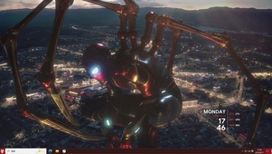 俯瞰蜘蛛侠—【主题桌面】