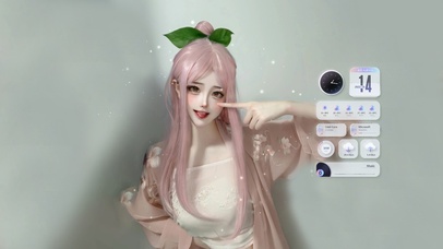 唯美治愈清纯可爱美女