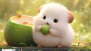 可爱小胖鼠