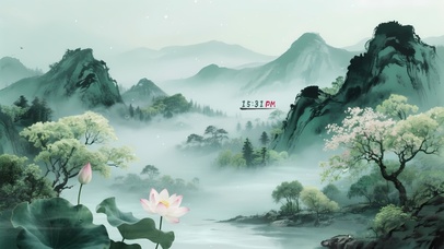 江南山河图 护眼