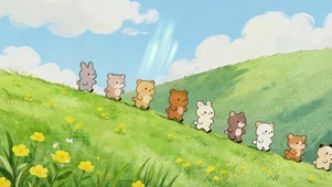 你的快乐正在排队~