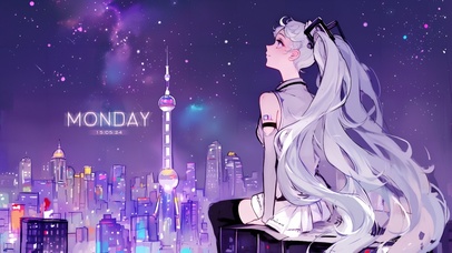 初音梦幻星空
