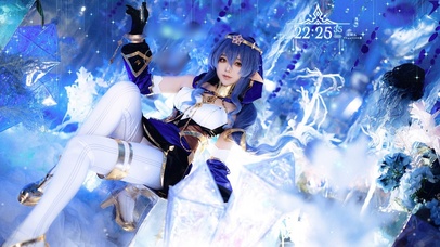 原神莱伊拉小宝贝cos兰花指