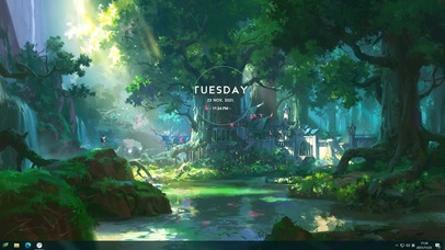 治愈精灵森林主题