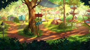森林野餐露营