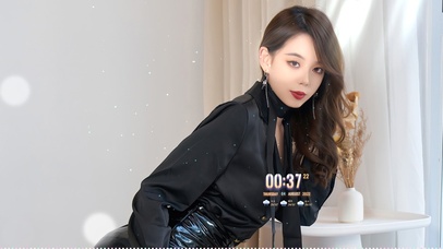 4K苗条身材女神