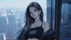 阳台上的遐想