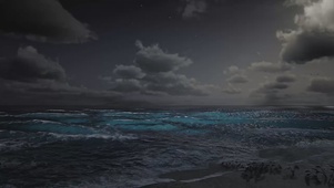 日落海边