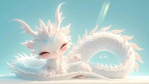 萌宠小白龙