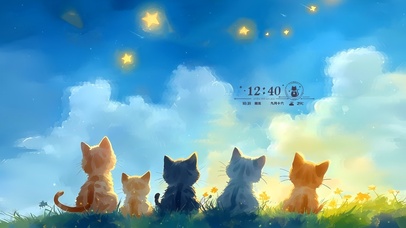 守望星空猫咪