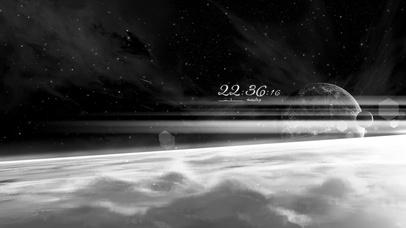 宇宙太空流星雨