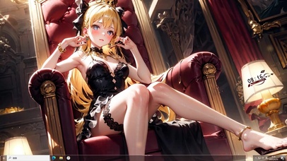 4k金发女王性感美少女