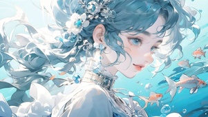 纯美海女孩