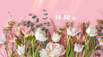 4k简约小清新花草桌面