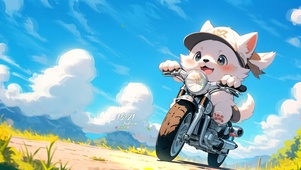 机车萌猫