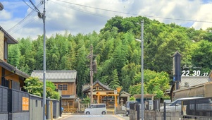 4k 唯美夏日午后日式街道