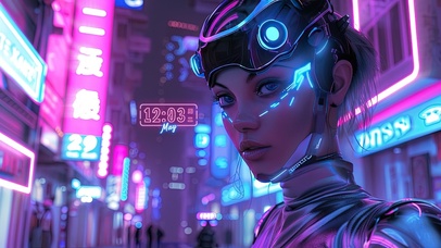 赛博机器人少女