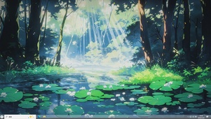 林涧清荷-桌面主题