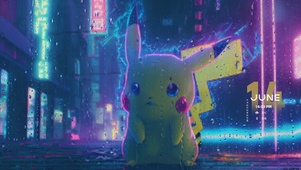 雨中皮卡丘