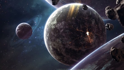 4k 酷炫宇宙 治愈解压