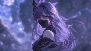 【4K】紫魅