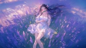 祢豆子 - 薰衣草地