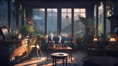 古香古色的房间