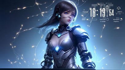 4K 炫酷科幻战士