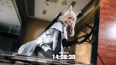 二次元cos猫娘美少女