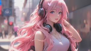 唯美可爱甜美少女